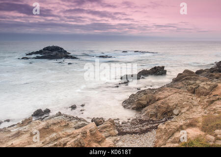 Bean stato Cave Beach Twilight. Foto Stock