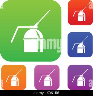 Possibile di vernice spray insieme Illustrazione Vettoriale