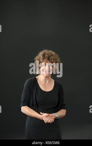 Edinburgh, Regno Unito. Il 21 agosto 2017. British psicoterapeuta e psicanalista, scrittore, Susie Orbach, apparendo a Edinburgh International Book Festival. Credito: Lorenzo Dalberto/Alamy Live News Foto Stock