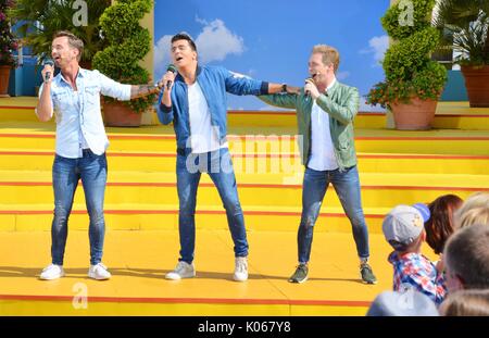 La ruggine, Germania, 20 Agosto, 2017, Das Erste ARD TV Show 'Immer wieder Sonntags' dotate di Klubb3 Credito: mediensegel/Alamy Live News Foto Stock