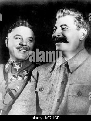 Josef Stalin - collega Foto Stock