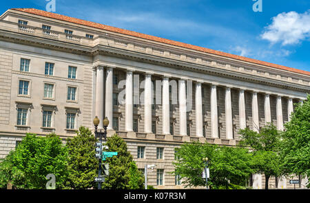 Internal Revenue Service Building a Washington DC, Stati Uniti d'America Foto Stock