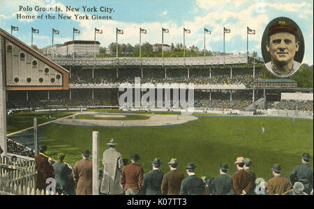 Polo Ground, New York City, USA - New York Giants - McGraw Foto Stock