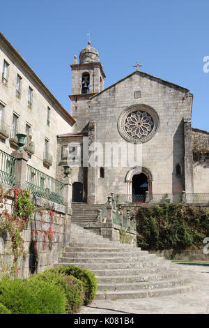 San Francisco convento gotico in Pontevedra, Spagna Foto Stock