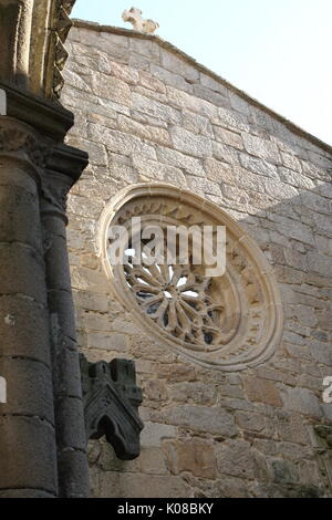 Rovine del gotico Santo Domingo convento Foto Stock