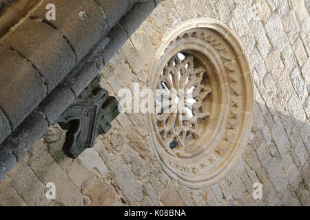 Rovine del gotico Santo Domingo convento Foto Stock