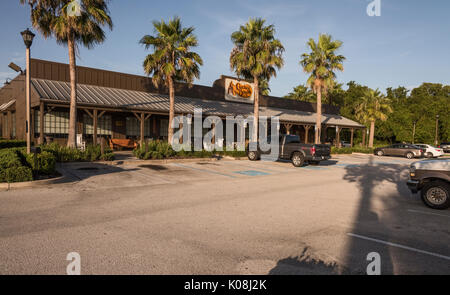 Il Cracker Barrel Old Country Store Restaurant Leesburg, Florida USA Foto Stock