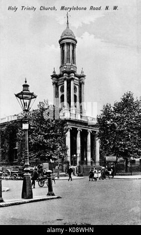 Chiesa della Santissima Trinità, Marylebone Road, Londra Foto Stock