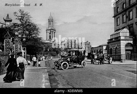 Marylebone Road, Londra Foto Stock