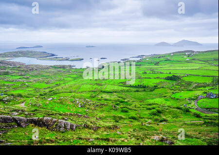 Berrynane Bay, nella contea di Kerry, Irlanda Foto Stock