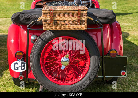 Singer 9 sport 1934, vintage classic car. Foto Stock