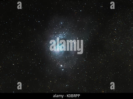 La Nebulosa Laguna, M8 Foto Stock