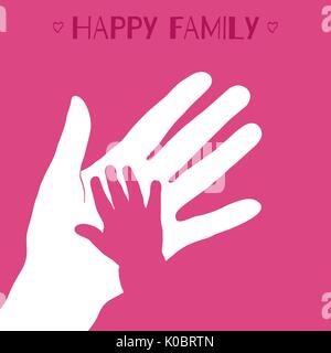 Vettore di mano del bambino Illustrazione Vettoriale