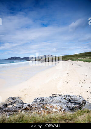 Traigh Iar beach sull'Isola di Harris Foto Stock