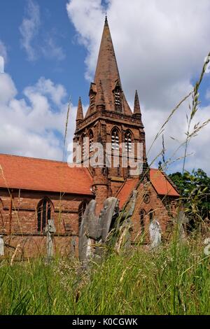 San Bartolomeo, Thurstaston Foto Stock