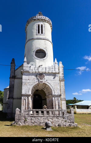 Chiesa Quanono, Easo, Lifou, Nuova Caledonia, Sud Pacifico Foto Stock