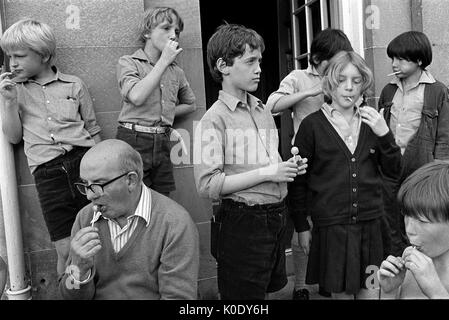 Aberlour House School. A pagamento Private Boarding School. Alimentatore preparatoria scuola per Gordonstoun. Lollies aspirante. Foto Stock