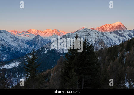 (Divedro Valle Ossola, Piemonte, alpi italiane) Foto Stock