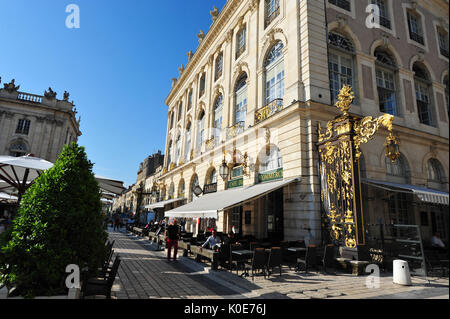 Nancy (Francia nord-orientale): 'Place Stanislas' piazza nel centro storico Foto Stock