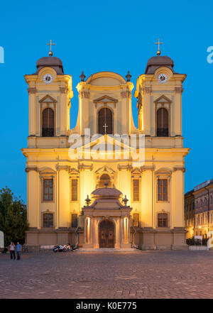 Di San Giorgio e cattedrale (il Duomo), Union Square, Timisoara, Romania Foto Stock