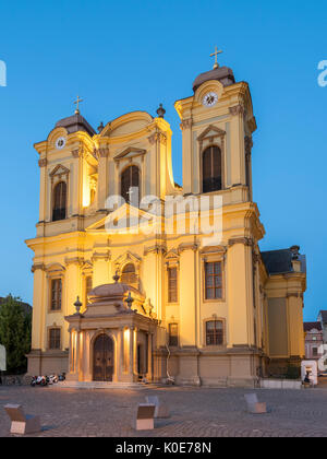 Di San Giorgio e cattedrale (il Duomo), Union Square, Timisoara, Romania Foto Stock