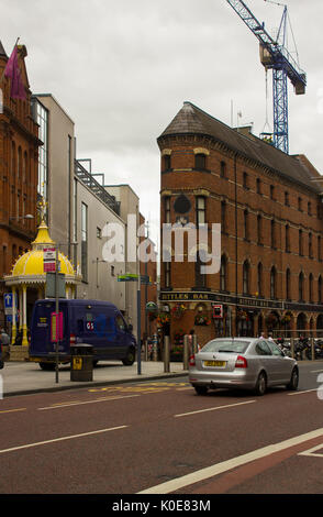 Il Victorian Jaffe fontana in ghisa a Victoria Square a Belfast Irlanda del Nord Foto Stock