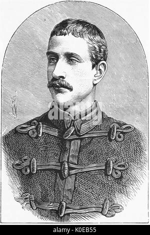 Napoleone, principe imperiale (1856-1879), figlio di Napoleone III ucciso nella guerra Anglo-Zulu del 1879. Foto Stock