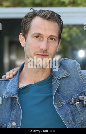 Amburgo, Germania, 23 Agosto, 2017. David Rott frequentando il " bad Cop - kriminell gut' photocall sulla posizione, Amburgo, Germania, 23.08.2017. Credito: Christopher Tamcke/Alamy Live News Foto Stock