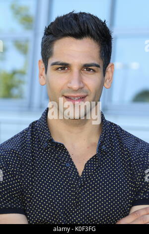 Amburgo, Germania, 23 Agosto, 2017. Daniel Rodic frequentando il " bad Cop - kriminell gut' photocall sulla posizione, Amburgo, Germania, 23.08.2017. Credito: Christopher Tamcke/Alamy Live News Foto Stock