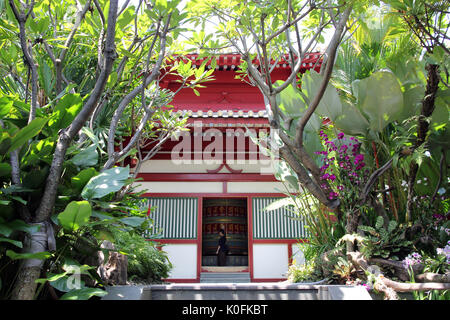 Dente del Buddha reliquia il tempio e il Museo di Singapore Foto Stock