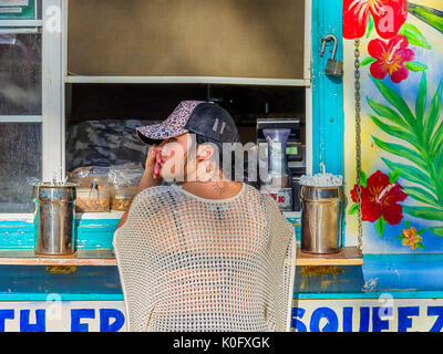 Carrello alimentare a Maui, Hawaii Foto Stock