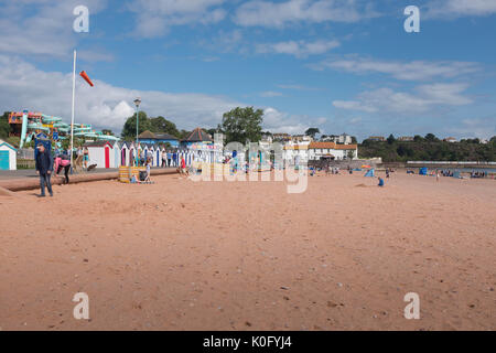 Goodrington Sands, Paignton, Devon, Regno Unito Foto Stock