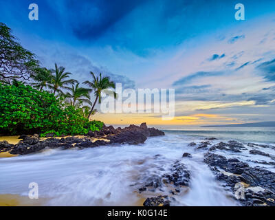 Makena cove, Maui Hawaii Foto Stock