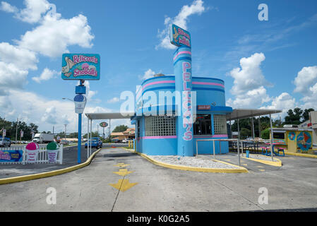 Pellicani Snowballs in Lake City, Florida. Foto Stock