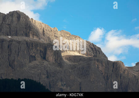 Una vista di una zona della sella Gruppe Gruppo del Sella Da Selva o Selva in Val Gardena o Grodental Dolomiti Alto Adige Italia Foto Stock