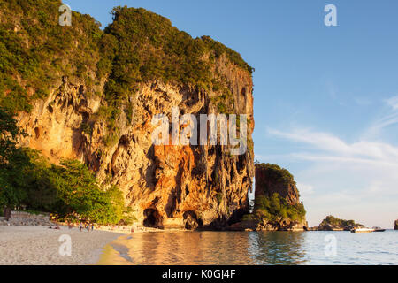 Phra Nang Beach a Railay, Krabi, Thailandia Foto Stock