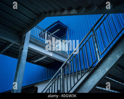 Serie di elementi di architettura department store e street Foto Stock