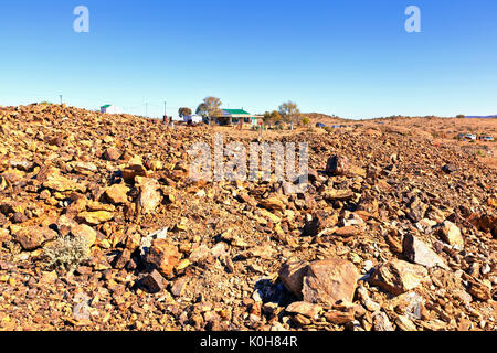 Giorno sogno metropolitana delle miniere di argento nei pressi di Broken Hill Nuovo Galles del Sud Australia Foto Stock