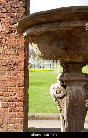 Viste e dalla fontana monumento in Worsley Green Foto Stock