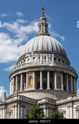 La Cattedrale di St Paul, Londra, Regno Unito Foto Stock