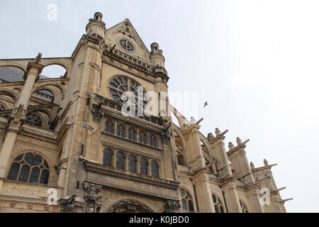 Chiesa di St Eustache presi sul 2015, Parigi Foto Stock