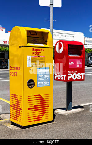 Caselle postali in Ararat Victoria Australia.Ararat è un ex 1850 gold città mineraria. Foto Stock