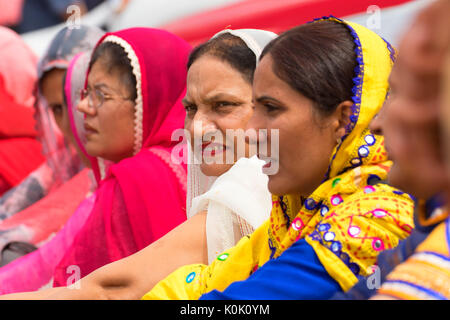 Le donne sikh, Sikh parata del giorno, Salem, Oregon Foto Stock