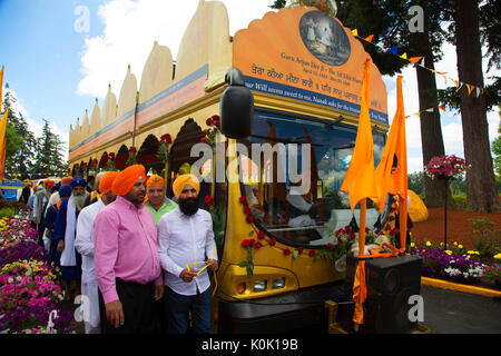 La religione sikh parata del giorno, Salem, Oregon Foto Stock