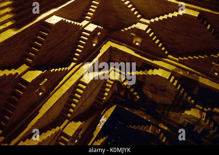 Stepwell jodhpur rajasthan India Asia Foto Stock