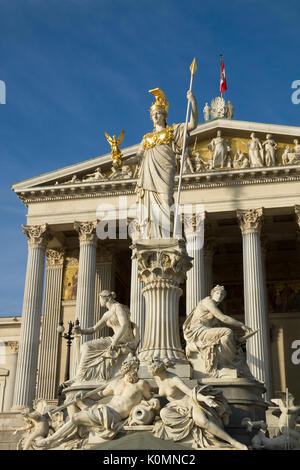 Il parlamento di Vienna Foto Stock