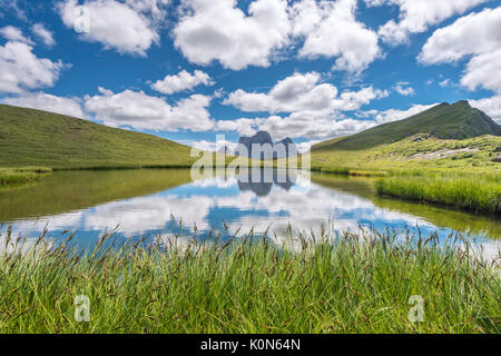 Mondeval, Dolomiti, Cortina d'Ampezzo, Veneto, Belluno, Italia Foto Stock