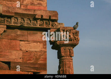 Qutb Minar Foto Stock