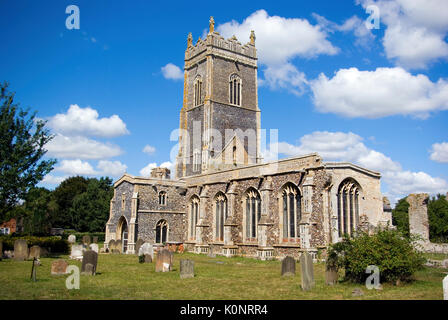 Sant'Andrea Chiesa Walberswick Foto Stock