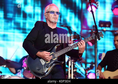 Nik Kershaw presso il Festival di riavvolgimento Sud 2017 a Henley-on-Thames, Regno Unito Foto Stock